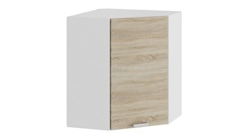 Угловой шкаф на кухню Гранита 1В6У (Белый/Дуб сонома) в Шахтах