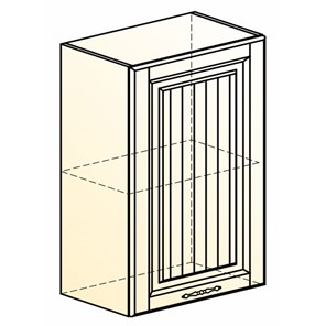 Кухонный навесной шкаф Бавария L500 H720 (1 дв. гл.) в Шахтах