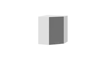 Кухонный навесной шкаф Габриэлла 1В6У (Белый/Титан) в Шахтах