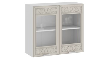 Кухонный шкаф Долорес 1В8С (Белый/Крем) в Шахтах