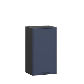 Шкаф настенный 400 Индиго ЛД 298.320.000.143, Чёрный/Тёмно-синий в Таганроге