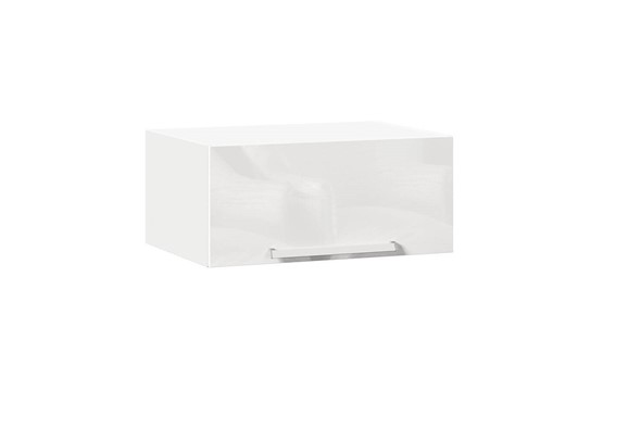 Кухонный навесной шкаф Герда 800 горизонтальный глубокий 272.405.000 (Белый) в Шахтах - изображение
