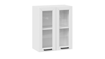 Шкаф кухонный Лорас 1В6С (Белый/Холст белый) в Шахтах