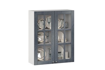 Кухонный навесной шкаф Мокка 800 высокий стекло 274.460.000.361 (Антрацит) в Таганроге