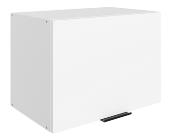 Шкаф на кухню Стоун L500 Н360 (1 дв. гл.) (белый/джелато софттач) в Шахтах