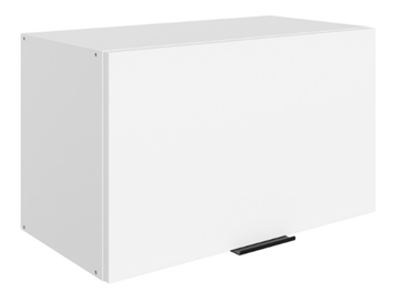 Кухонный шкаф Стоун L600 Н360 (1 дв. гл.) (белый/джелато софттач) в Шахтах