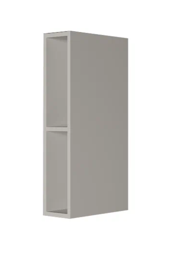 Навесной шкаф В7 15, Серый/Антрацит в Шахтах - изображение 1