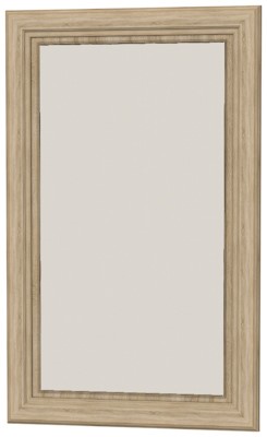 Настенное зеркало ЗП1, цвет Дуб Сонома в Шахтах - изображение