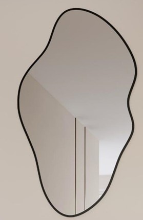 Зеркало Абстракция с кантом в Шахтах - изображение