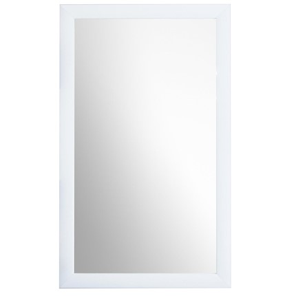 Навесное зеркало Катаро-1, Белый шелк в Шахтах - изображение