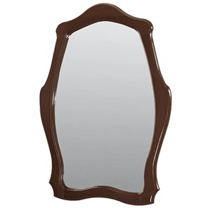 Зеркало настенное Элегия (орех) в Шахтах