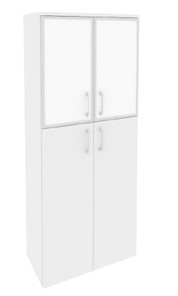 Шкаф O.ST-1.7R white, Белый бриллиант в Шахтах