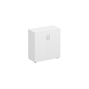 Шкаф для документов низкий закрытый Комфорт КФ, белый премиум (80x38x84 К.309 БП в Шахтах