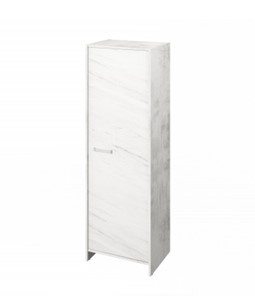 Распашной шкаф-гардероб Festus FI-621.G, Хромикс белый/Мрамор Леванто белый в Шахтах