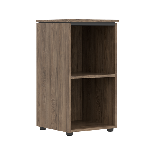Шкаф колонна для офиса MORRIS TREND Антрацит/Кария Пальмира MLC 42.1 (429х423х821) в Шахтах - изображение 1
