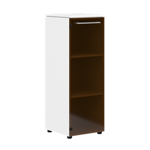 Шкаф средний MORRIS Дуб Базель/Белый MMC 42 (429х423х1188) в Шахтах - предосмотр