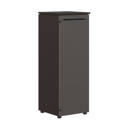 Шкаф колонна MORRIS Дуб Базель/Венге Магия MMC 42.2 (429х423х1188) в Шахтах - изображение