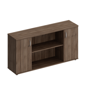 Шкаф комбинированный низкий Комфорт, дуб шамони темный (154x38x75) К.521 в Шахтах