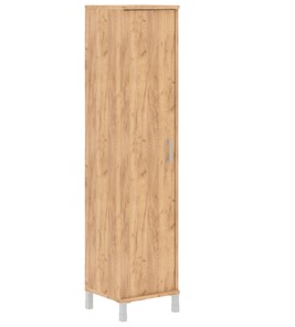 Шкаф Born В-431.6 L левый колонка высокая с глухой дверью 475х450х2054 мм, Дуб Бофорд в Шахтах