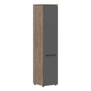 Колонна с  глухой дверью высокая MORRIS TREND Антрацит/Кария Пальмира MHC 42.1 (429х423х1956) в Шахтах
