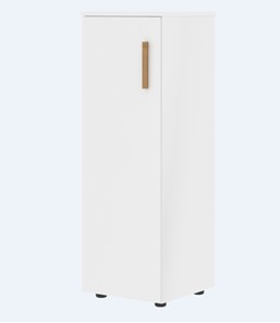 Средний шкаф колонна с левой дверью FORTA Белый FMC 40.1 (L) (399х404х801) в Шахтах