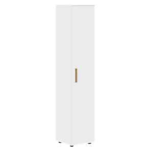 Шкаф колонна высокий с глухой дверью FORTA Белый FHC 40.1 (L/R) (399х404х1965) в Таганроге