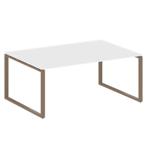 Конференц-стол для переговоров БО.ПРГ-1.5 (Мокко/Белый) в Шахтах