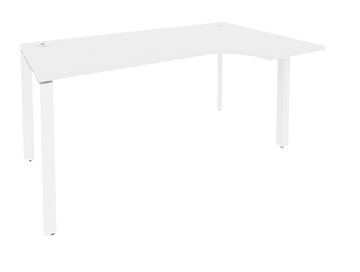Письменный стол O.MP-SA-1R Белый/Белый бриллиант в Шахтах