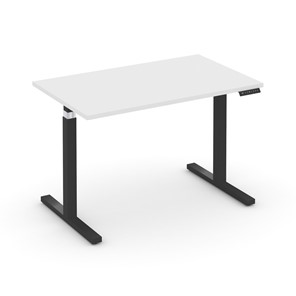 Электроподъемный стол Move UP MV.SE-3.7, Черный металл/Белый бриллиант в Шахтах