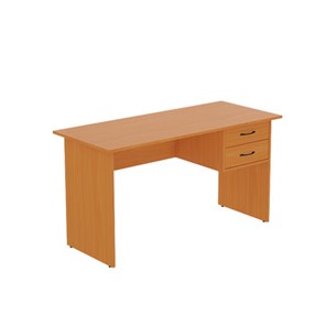 Письменный стол со встроеной тумбой Классик SM140 R 1400x600x751 в Шахтах