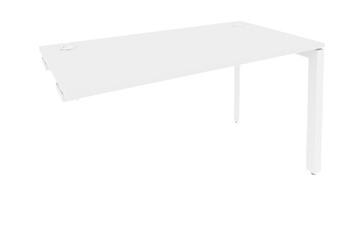 Стол приставной O.MP-SPR-3.7 Белый/Белый бриллиант в Шахтах