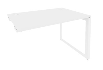 Стол-приставка к тумбе O.MO-SPR-4.8 Белый/Белый бриллиант в Шахтах