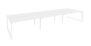 Письменный стол O.MO-D.RS-6.4.7, Белый/Белый бриллиант в Шахтах