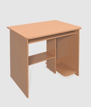 Стол для офиса СТК-1 , ЛДСП Бук в Шахтах - изображение