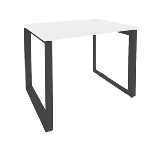 Стол на металлокаркасе O.MO-SP-1.8, Антрацит/Белый бриллиант в Шахтах