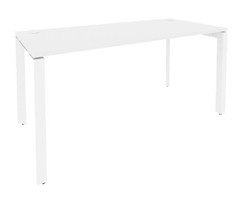 Письменный стол O.MP-SP-4.7 Белый/Белый бриллиант в Шахтах