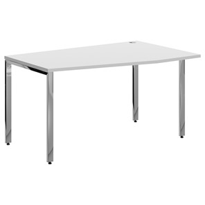 Письменный стол для персонала правый эргономичный XTEN GLOSS  Белый  XGCT 149.1  (R) (1400х900х750) в Шахтах
