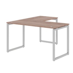 Письменный стол угловой правый XTEN-Q Дуб-сонома- серебро XQCT 1415 (R) (1400х1500х750) в Батайске