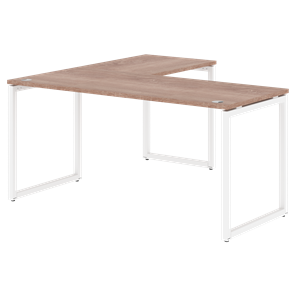 Письменный стол угловой правый XTEN-Q Дуб-сонома-белый XQCT 1615 (R) (1600х1500х750) в Таганроге