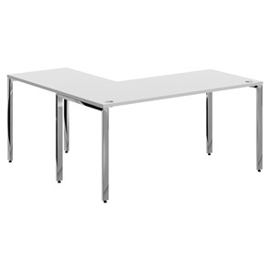 Письменный угловой  стол для персонала правый XTEN GLOSS  Белый XGCT 1615.1 (R) (1600х1500х750) в Таганроге