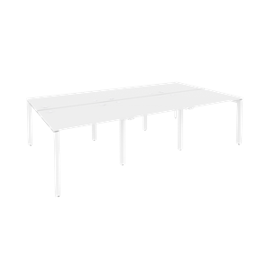 Письменный стол O.MP-D.RS-6.1.8 (Белый/Белый бриллиант) в Шахтах