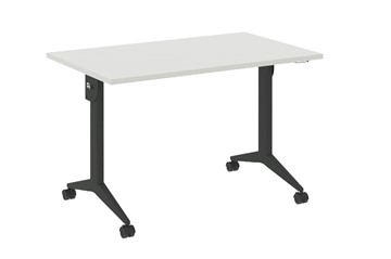 Мобильный стол X.M-3.7, Металл антрацит/Белый бриллиант в Шахтах