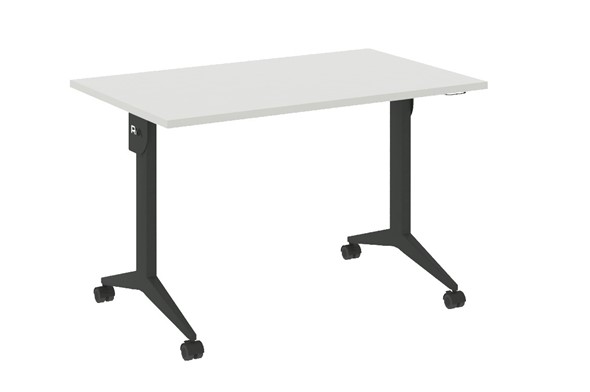 Мобильный стол X.M-3.7, Металл антрацит/Белый бриллиант в Шахтах - изображение