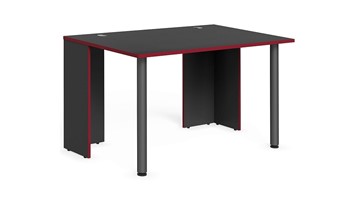 Стол для компьютера SKILLL SSTG 1385.1 , (1360x850x750), Антрацит/ Красный в Шахтах - предосмотр 1