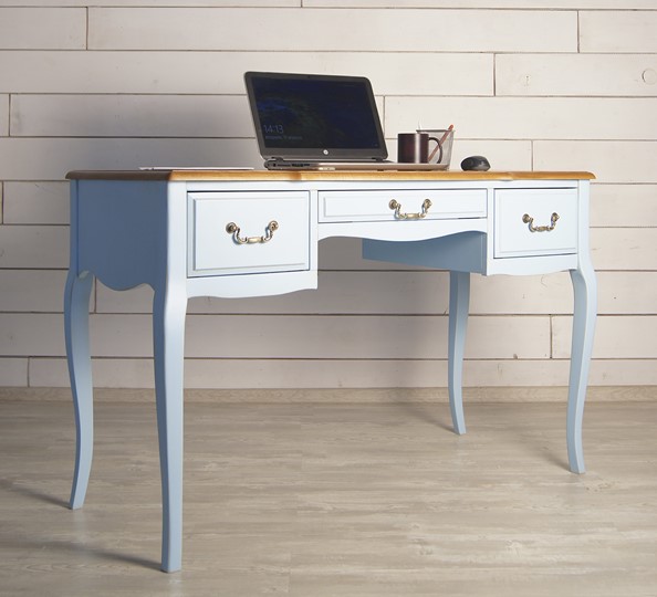 Письменный стол Leontina (ST9347B) Голубой в Шахтах - изображение 6