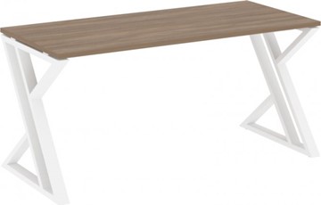 Стол на металлокаркасе Loft VR.L-SRZ-4.7, Дуб Аризона/Белый металл в Шахтах