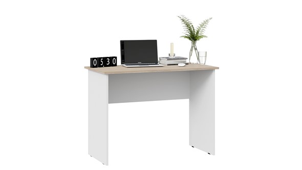 Рабочий стол Тип 14, 1000 (Дуб Сонома/Белый Ясень) в Шахтах - изображение