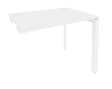 Приставной стол к тумбе O.MP-SPR-1.7 Белый/Белый бриллиант в Шахтах