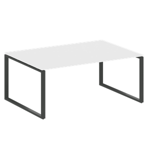 Стол для совещаний БО.ПРГ-1.5 (Антрацит/Белый) в Шахтах