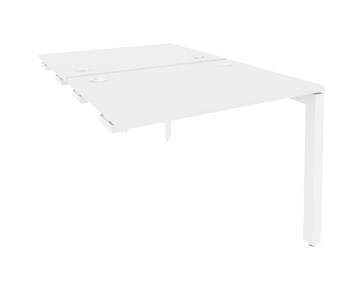 Стол приставной к тумбе O.MP-D.SPR-1.7 Белый/Белый бриллиант в Шахтах